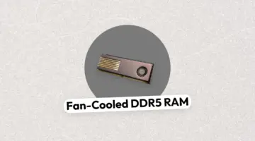 أول رامات DDR5 بمروحة تبريد مدمجة داخل التصميم